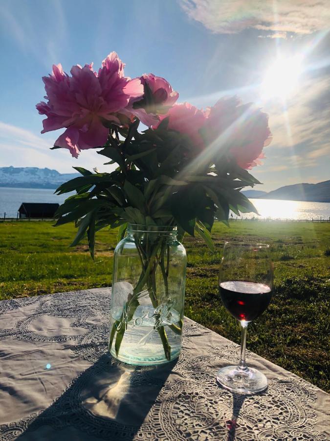 Unique And Charming Holiday Home With Fantastic Sea Views Тромсьо Екстериор снимка